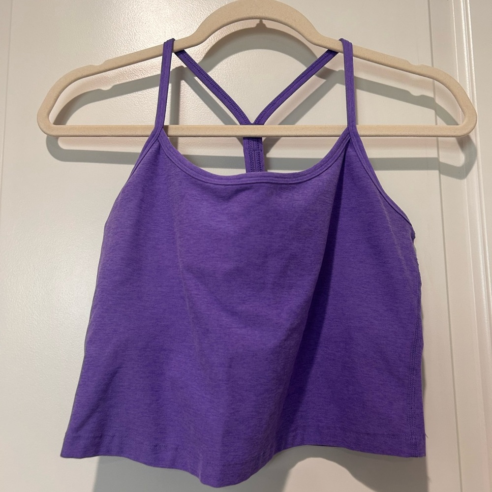 Beyond Yoga Purple Tank Top